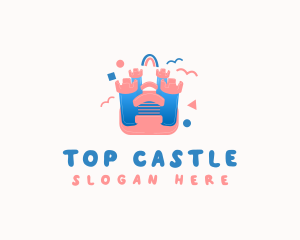 Inflatable Playground Toy logo design