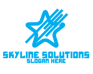 Sky - Sky Blue Star logo design