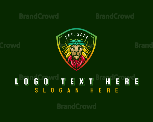 Shield Jamaican Lion Logo