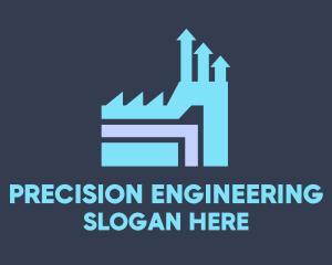 Engineering - Industrial Factory Engineering logo design