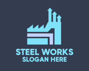 Industrial Factory Engineering logo design