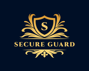Defense - Medieval Ornament Crest Shield logo design