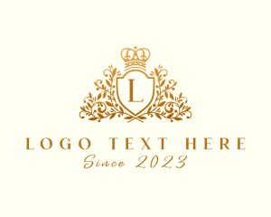Elegant - Royal Monarchy Shield logo design