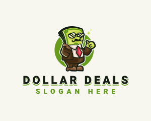 Dollar - Dollar Sunglasses Cash logo design