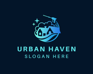 Urban Pressure Cleaning logo design