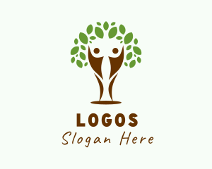 Humanitarian - Tree Nature Conservation logo design