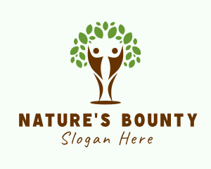 Tree Nature Conservation logo design