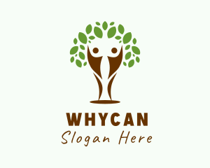 Healthy Lifestyle - Tree Nature Conservation logo design