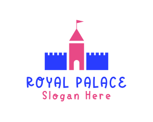 Palace - Kiddie Castle Playground logo design