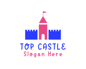 Kiddie Castle Playground logo design
