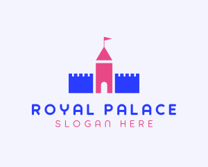 Palace - Kiddie Castle Playground logo design