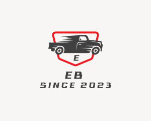 Fast Pickup Truck logo design
