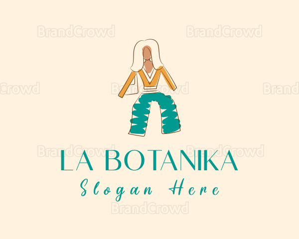 Fashion Boutique Woman Logo