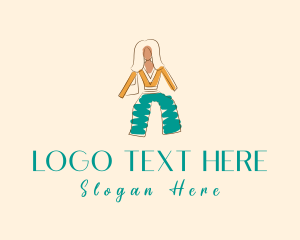 Fashion Boutique Woman Logo