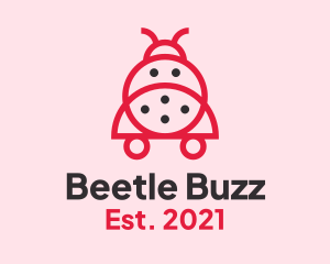 Beetle - Cute Lady Bug logo design