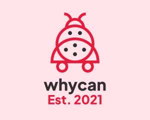 Daycare Center - Cute Lady Bug logo design