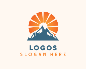 Sunrise Mountain Hiking Logo