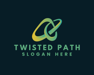 Twist Loop Media logo design