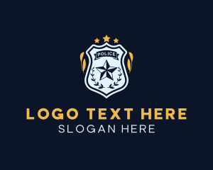 Safety - Police Star Badge logo design