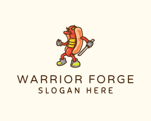 Samurai - Samurai Hot Dog logo design