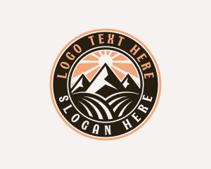 Mountain Summit Hiker Logo