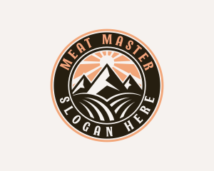 Mountain Summit Hiker Logo