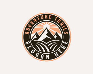 Mountain Summit Hiker logo design