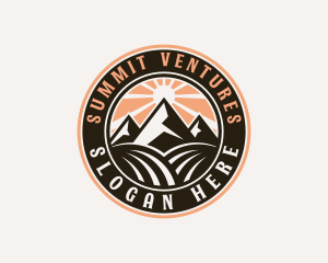 Mountain Summit Hiker logo design