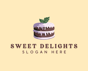 Dessert Cake Baking logo design