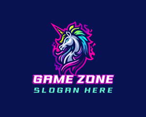 Mythical Unicorn Clan logo design