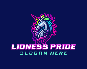 Mythical Unicorn Clan logo design