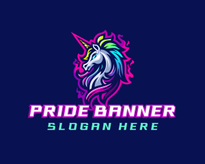 Mythical Unicorn Clan logo design