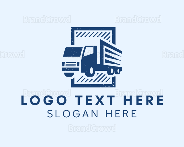 Cargo Box Trucking Logo