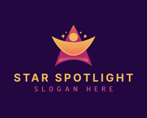 People Leader Star logo design