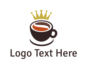 Queen - Royal Coffee Cup logo design