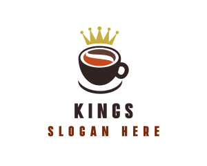 Royal Coffee Cup logo design