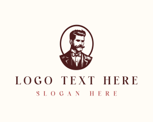 Gentleman Suit Clothing logo design