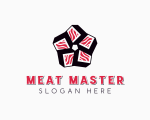 Steak Wagyu Restaurant logo design