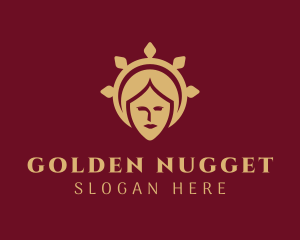 Golden Crown Princess logo design