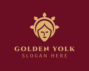 Golden Crown Princess logo design