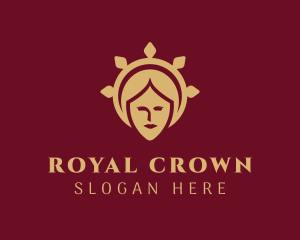 Golden Crown Princess logo design