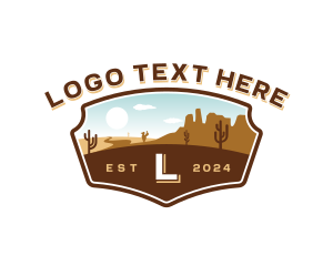 Outdoor - Desert Terrain Travel logo design
