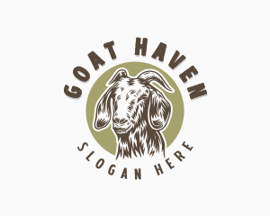 Goat - Goat Livestock Animal logo design