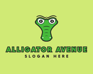 Alligator - Crocodile Alligator Reptile logo design