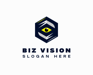 Cube Eye Surveillance logo design