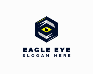 Cube Eye Surveillance logo design