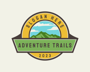 Mountain Peak Adventure logo design