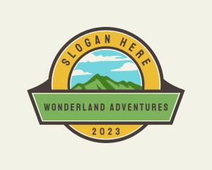 Mountain Peak Adventure logo design