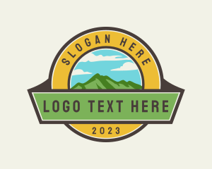 Hill - Mountain Peak Adventure logo design