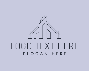 Architect - Architecture Infrastructure Building logo design